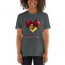 BTB "Undefeatable" Reggae Heart Short-Sleeve Unisex T-Shirt