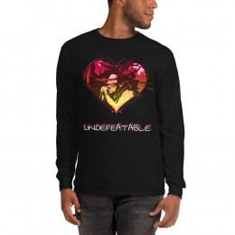 BTB "Undefeatable" Reggae Heart Men’s Long Sleeve Shirt