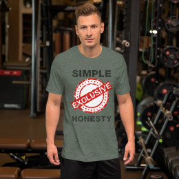 BTB "Simple Honesty" Exclusive Short-Sleeve Unisex T-Shirt