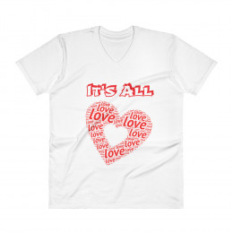 BTB "All Love" They Gonna Hate V-Neck T-Shirt