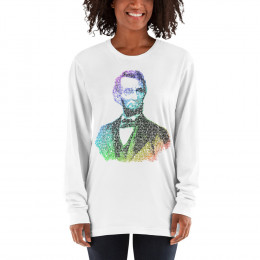 BTB "Abraham Lincoln" Words Long sleeve t-shirt