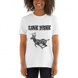 BTB "Live Free" Short-Sleeve Unisex T-Shirt