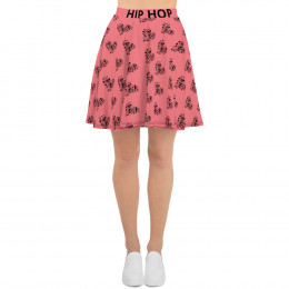 BTB "Hip Hop" Pink Heart Skirt