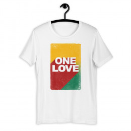 BTB "Hip Hop" One Love KJ QR Code Short-Sleeve Unisex T-Shirt