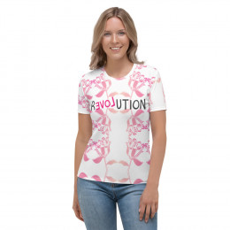 BTB "Revolution" Tulip (White) Women's T-shirt