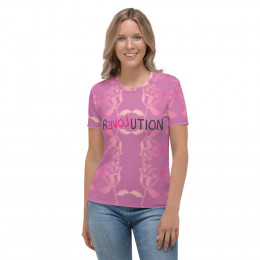 BTB "Revolution" Tulip (Pink) Women's T-shirt
