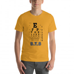 BTB "Vision Check" Short-Sleeve Unisex T-Shirt
