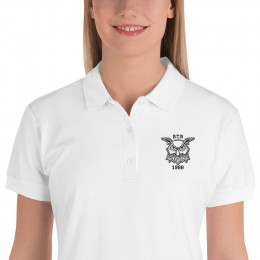 BTB "Wise Owl" Embroidered Women's Polo Shirt